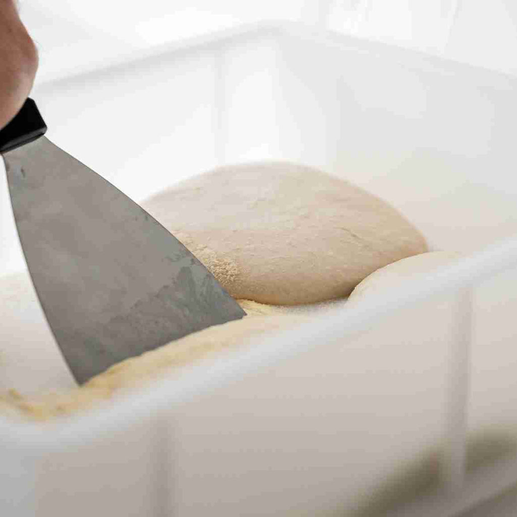 Pizzateig in Pizzaballenbox