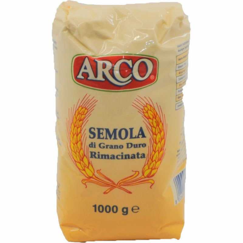 Semola di grano duro Rimacinata